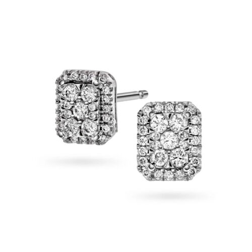 Pan Jewelry - Øredobber i gull med diamanter 0,30 WP