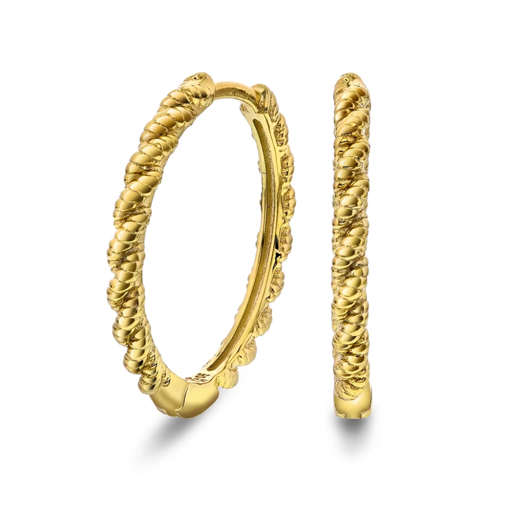 Nora Mørk by Gulldia - Øreringer i forgylt 925 sølv Nora Mørk by Gulldia - Øreringer i forgylt 925 sølv