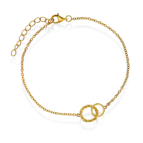 Nora Mørk by Gulldia - Armbånd i forgylt 925 sølv
