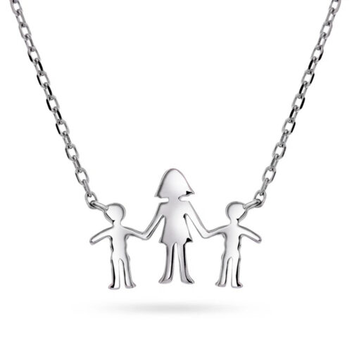 Pan Jewelry Trend - Smykke i 925 sølv med mor og to gutter