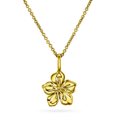 Pan Jewelry Classic - Blossom smykke i 925 forgylt sølv