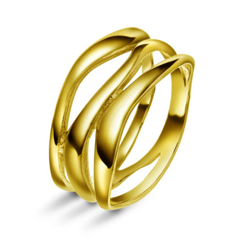 Pan Jewelry Trend - Vibe ring i 925 forgylt sølv