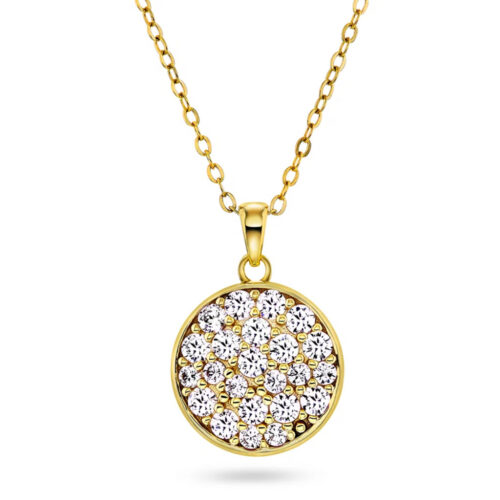 Pan Jewelry Glam - Shine smykke i 925 forgylt sølv med stener