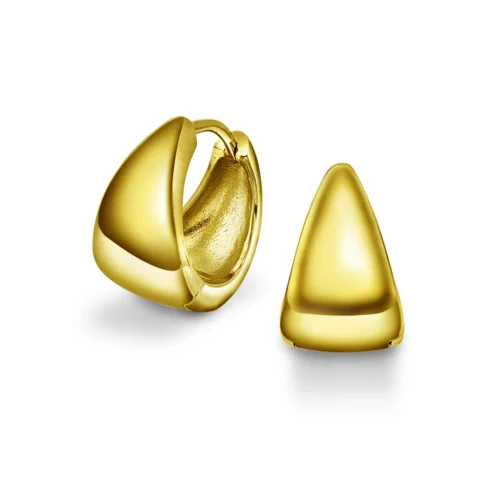 Pan Jewelry Trend - Vibe øreringer i 925 forgylt sølv