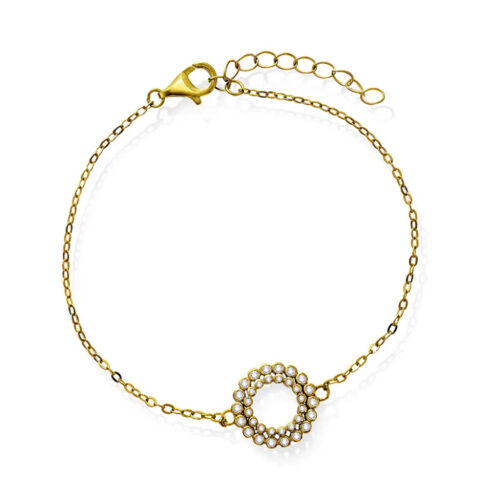 Pan Jewelry Classic - Aura armbånd i 925 forgylt sølv