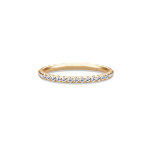 Julie Sandlau - Lulia ring i 14k gult gull med diamanter
