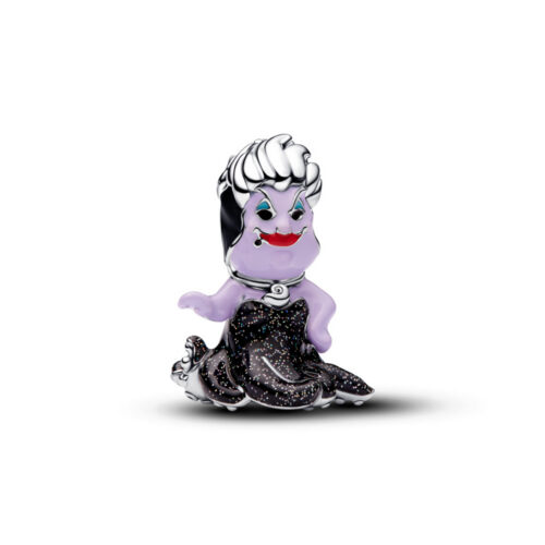 Pandora - Disney Ursula charm i sølv med emalje