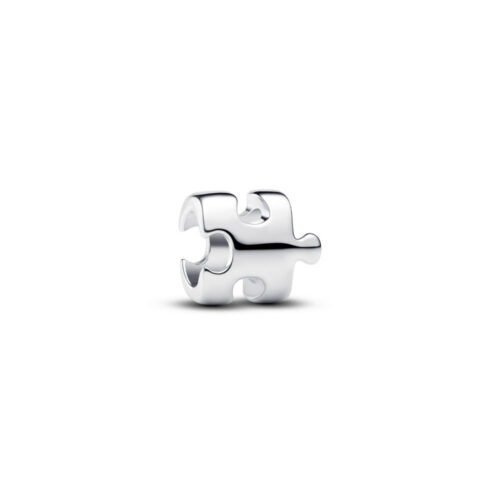 Pandora - Puslespillbrikke mini charm i sølv