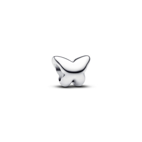 Pandora - Sommerfugl mini charm i sølv