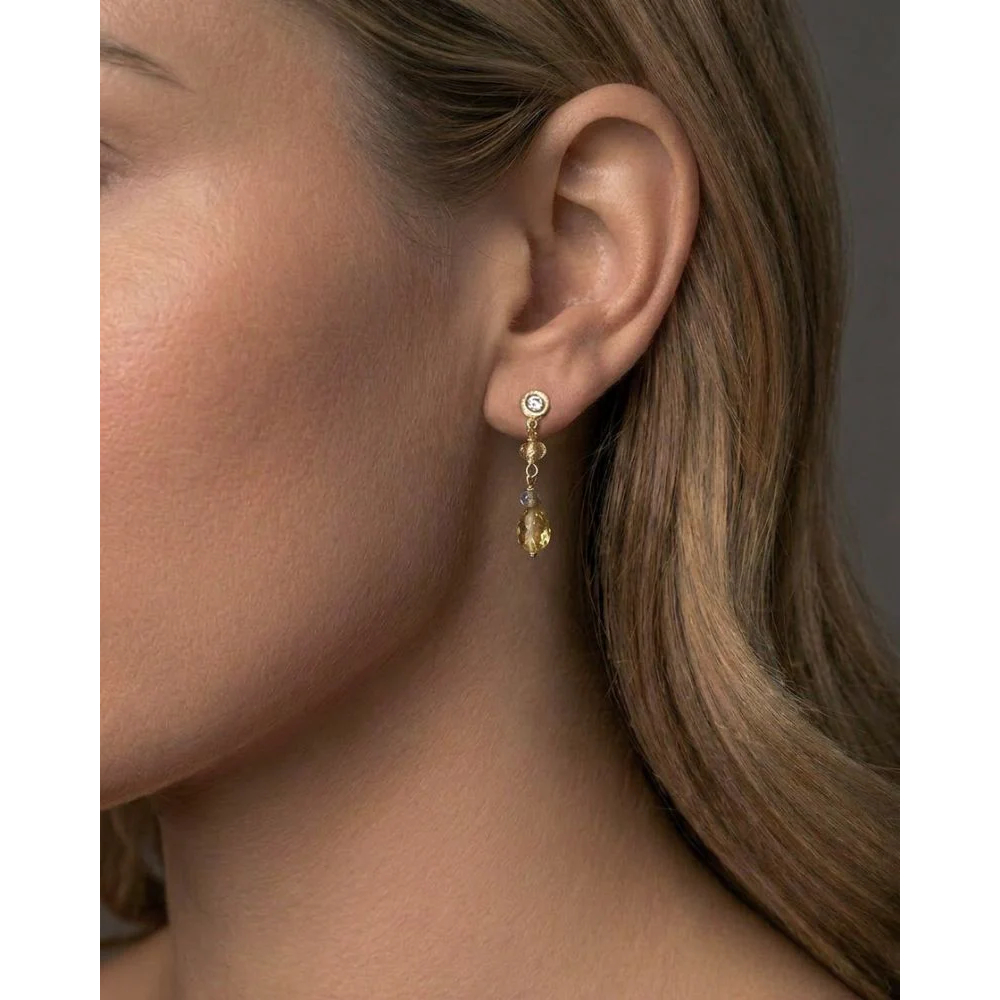 Dulong - Piccolo ørepynt i 18k gult gull - Golden Desert Dulong - Piccolo ørepynt i 18k gult gull - Golden Desert - Bilde 2