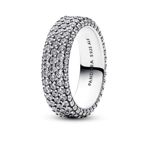 Pandora - Pavé Trippel Rad Ring