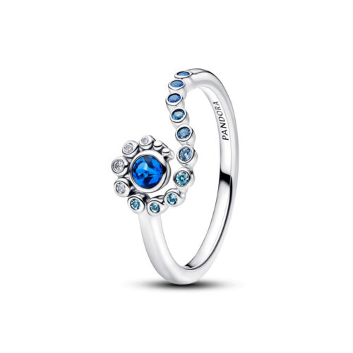 Pandora - Disney Vaiana Havbølge Ring i sølv med cubic zirkonia