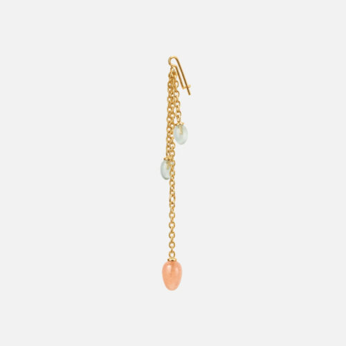 OLE LYNGGAARD COPENHAGEN - Yong Fish Earring Pendent 18k gult gull