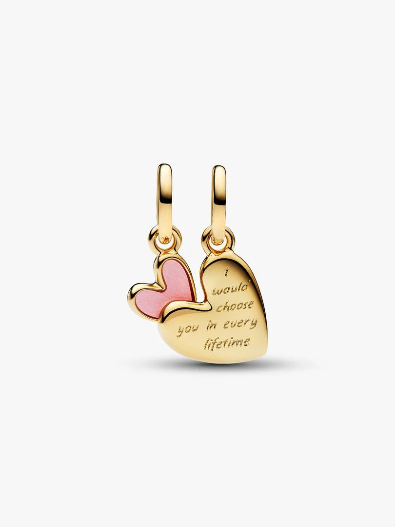 Pandora - Rosa Delbar Mor og Datter Hengende Charm i 14k forgylling Pandora - Rosa Delbar Mor og Datter Hengende Charm i 14k forgylling - Bilde 3