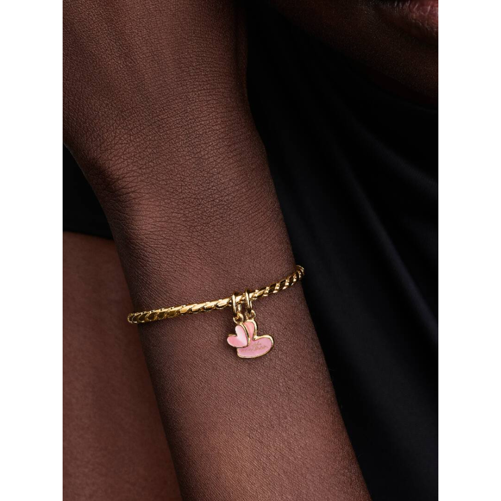 Pandora - Rosa Delbar Mor og Datter Hengende Charm i 14k forgylling Pandora - Rosa Delbar Mor og Datter Hengende Charm i 14k forgylling - Bilde 4