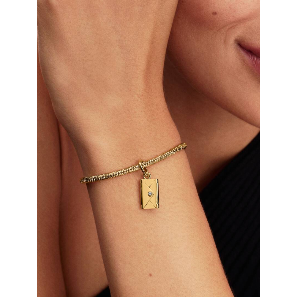Pandora - Konvolutt charm med 14k forgylling Pandora - Konvolutt charm med 14k forgylling - Bilde 2
