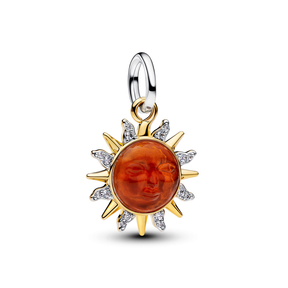 Pandora - Virvlende Sol Tofarget Hengende Charm Pandora - Virvlende Sol Tofarget Hengende Charm