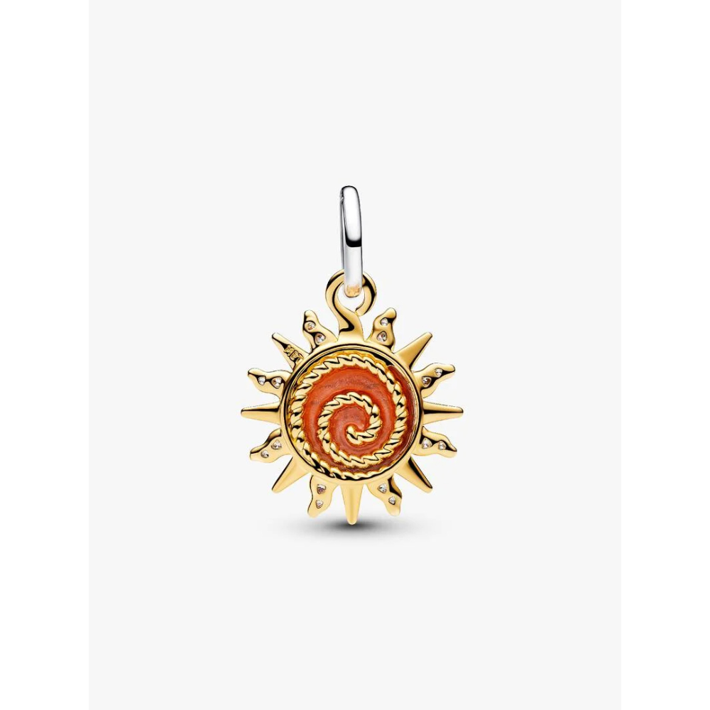 Pandora - Virvlende Sol Tofarget Hengende Charm Pandora - Virvlende Sol Tofarget Hengende Charm - Bilde 3