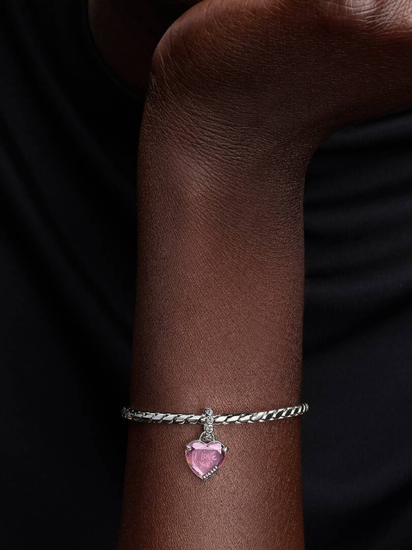 Pandora - I Love You Mom Hengende Charm i sølv Pandora - I Love You Mom Hengende Charm i sølv - Bilde 3