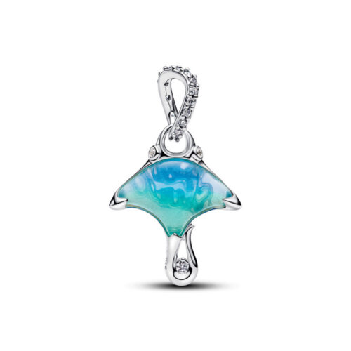 Pandora - Djevelskate Hengende Charm i sølv med Muranoglass