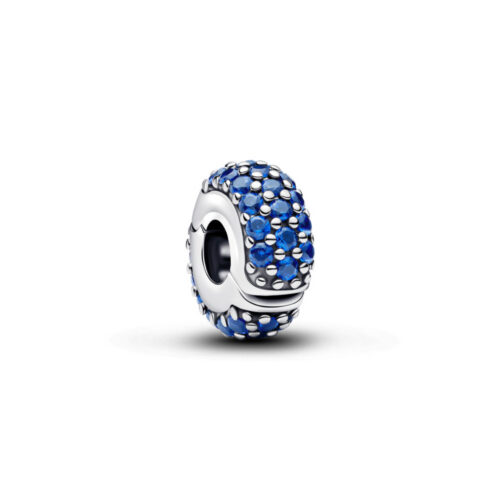 Pandora - Kongeblå Stein Klemmecharm