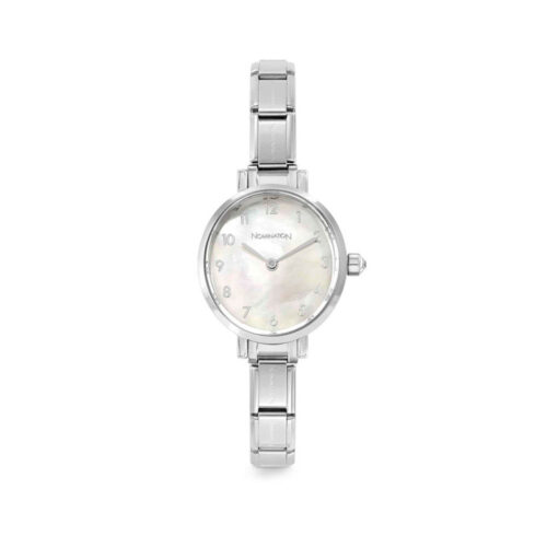 Nomination - Paris Oval watch, Mother of Pearl dial