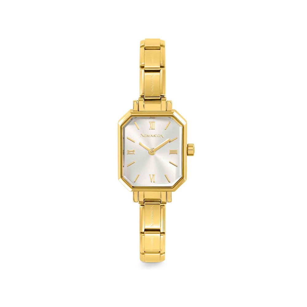 Nomination - Time Paris yellow PVD watch, Sunray Silver dial Nomination - Time Paris yellow PVD watch, Sunray Silver dial