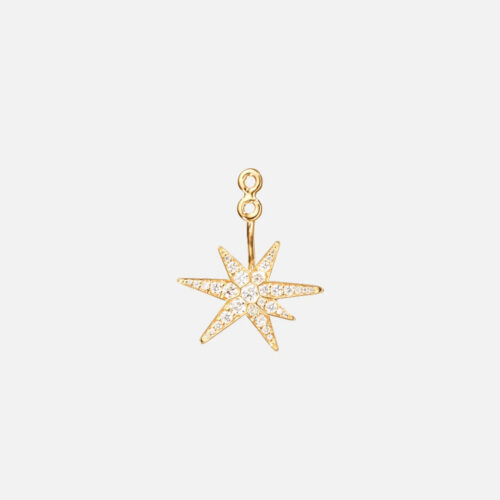 OLE LYNGGAARD COPENHAGEN - Funky Stars vedheng til ørepynt - 0,18 ct TW/VS per