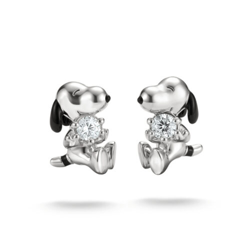 Thomas Sabo - Peanuts™ øredobber Snoopy med hvite zirkoniaer