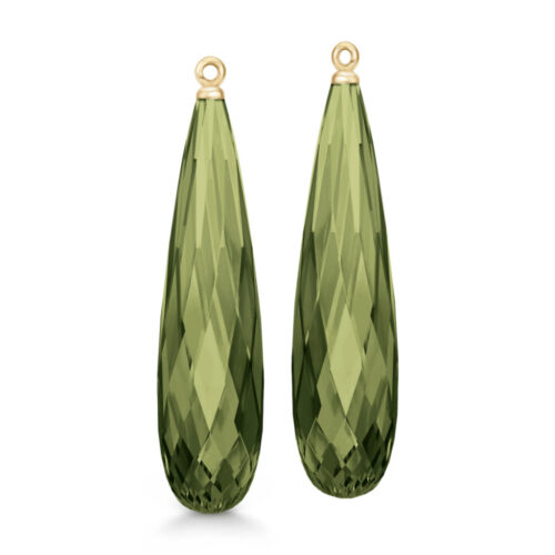 Julie Sandlau - Vedheng til Heritage ørepynt med Olive Quartz