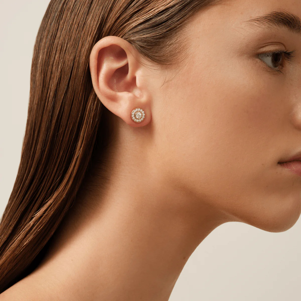 Julie Sandlau - Heritage Earstuds i 18k gult gull med 0,88ct diamanter Julie Sandlau - Heritage Earstuds i 18k gult gull med 0,88ct diamanter - Bilde 2