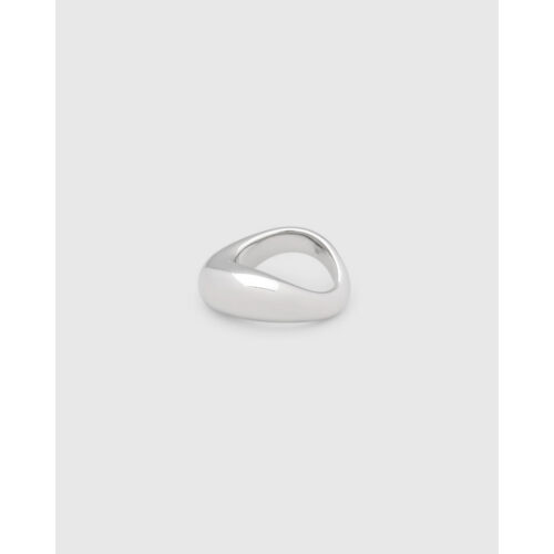 Tom Wood - Twist ring i rhodinert 925 sølv, kun str 54 igjen