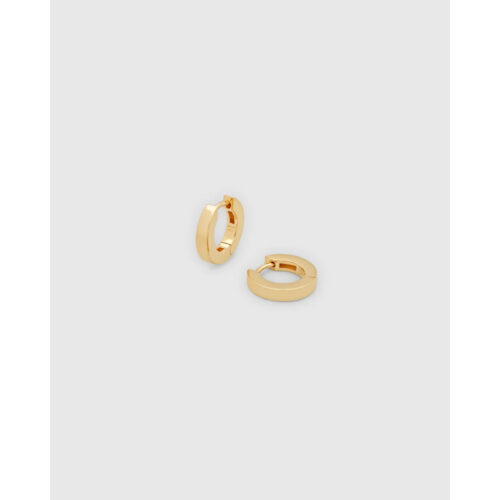 Tom Wood - Beck hoops i 18k gullbelagt sølv