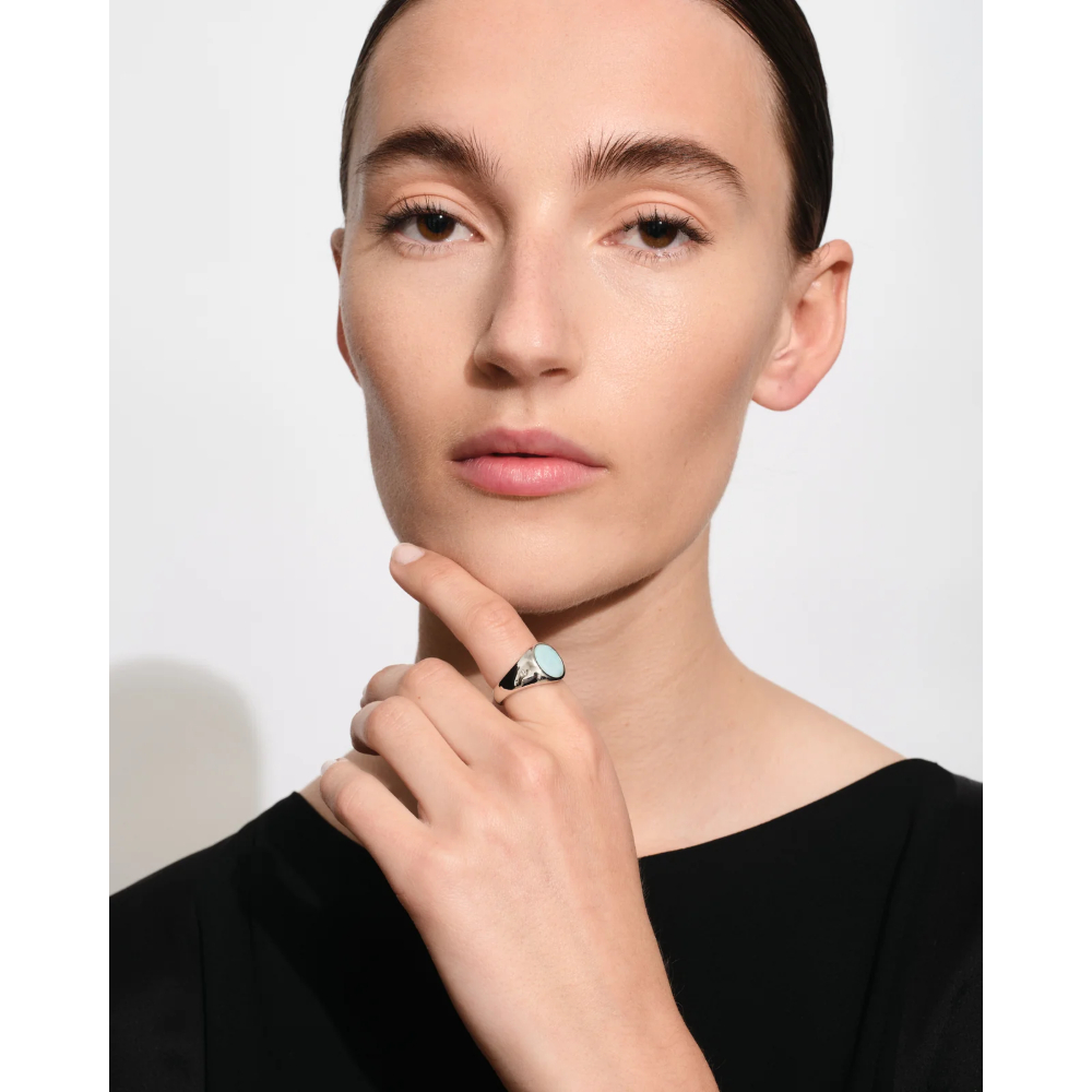 Tom Wood - Kim ring Ice blue Tom Wood - Kim ring Ice blue - Bilde 2