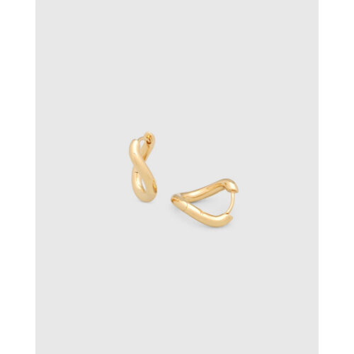 Tom Wood - River hoops medium 18k gullbelagt