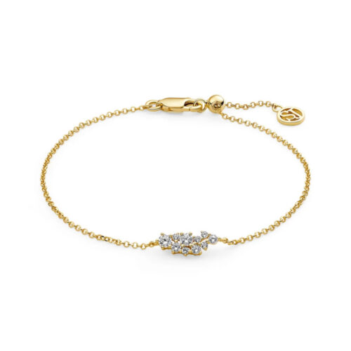 Sif Jakobs - Cristallo Bracelet - Armbånd i 18k forgylt sølv med zirkonia