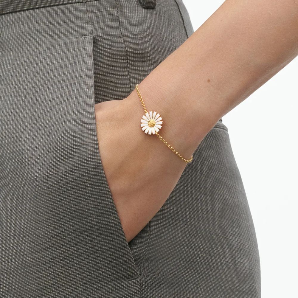 Georg Jensen - Daisy armbånd i 18k forgylt sølv Georg Jensen - Daisy armbånd i 18k forgylt sølv - Bilde 3