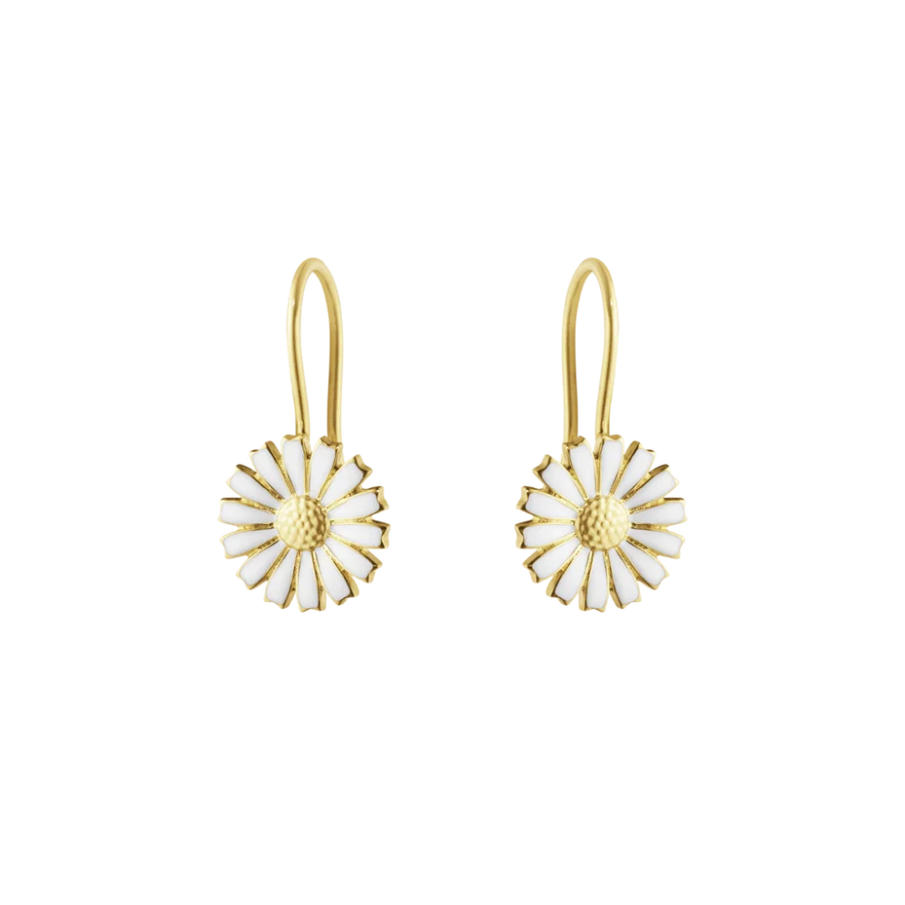 Georg Jensen - Daisy ørepynt i 18k gullbelagt sølv Georg Jensen - Daisy ørepynt i 18k gullbelagt sølv