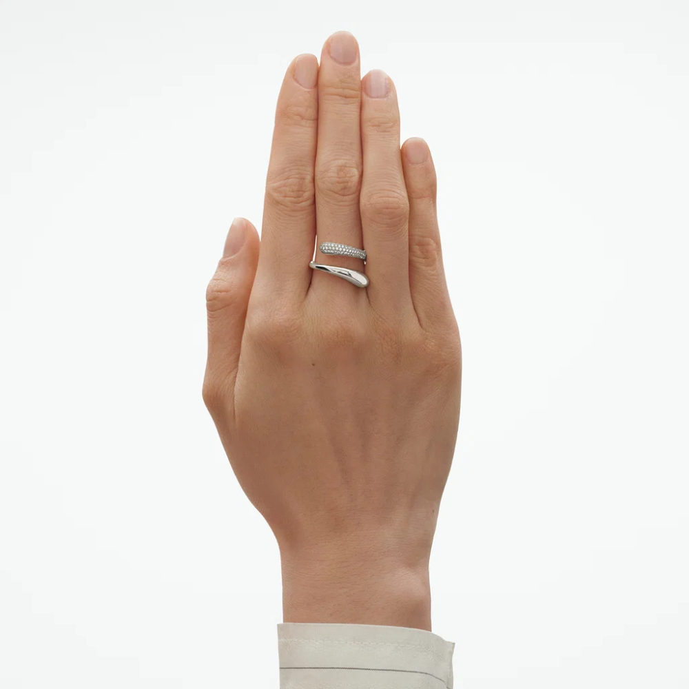 Georg Jensen - Mercy ring i 925 sølv med diamanter 0,37ct Georg Jensen - Mercy ring i 925 sølv med diamanter 0,37ct - Bilde 2