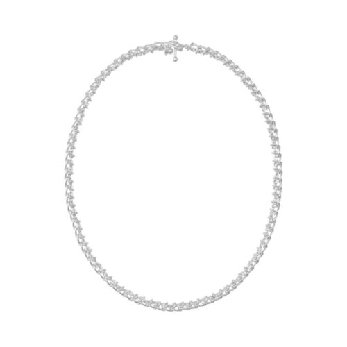 Georg Jensen - Weft smalt halskjede i sølv