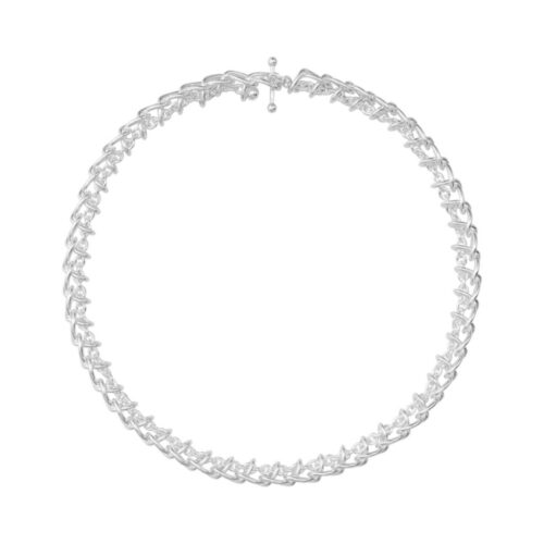 Georg Jensen - Weft enkelt halskjede i sølv