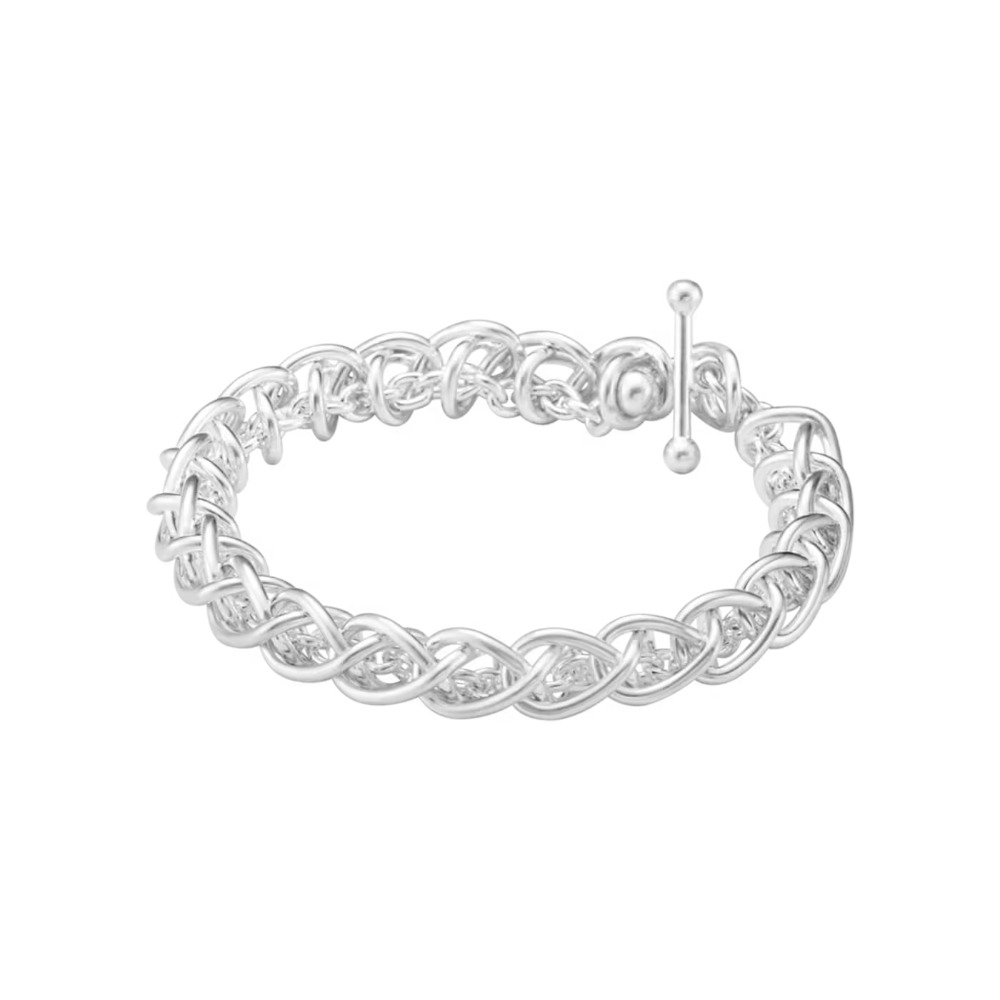 Georg Jensen - Weft enkelt armbånd i sølv Georg Jensen - Weft enkelt armbånd i sølv - Bilde 2
