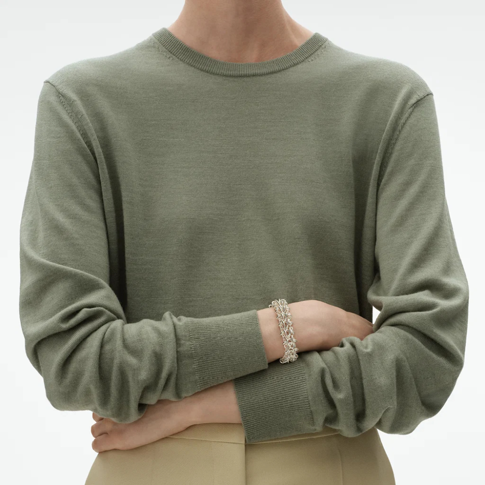 Georg Jensen - Weft armbånd med dobbelt ledd i sølv Georg Jensen - Weft armbånd med dobbelt ledd i sølv - Bilde 5