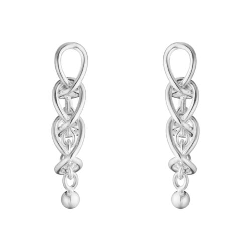 Georg Jensen - Weft ørepynt i sølv