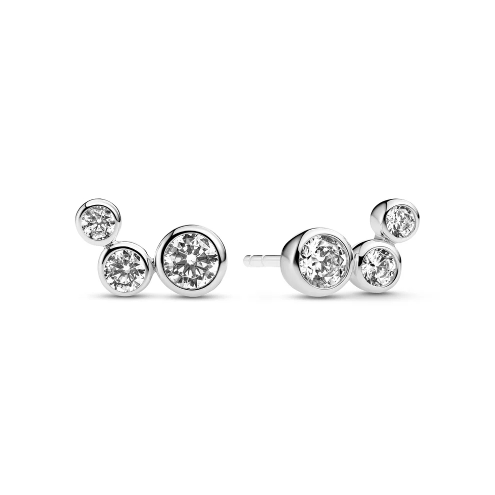 Sif Jakobs - Sardinien Tre Earrings - Ørepynt i sølv med zirkonia Sif Jakobs - Sardinien Tre Earrings - Ørepynt i sølv med zirkonia - Bilde 2