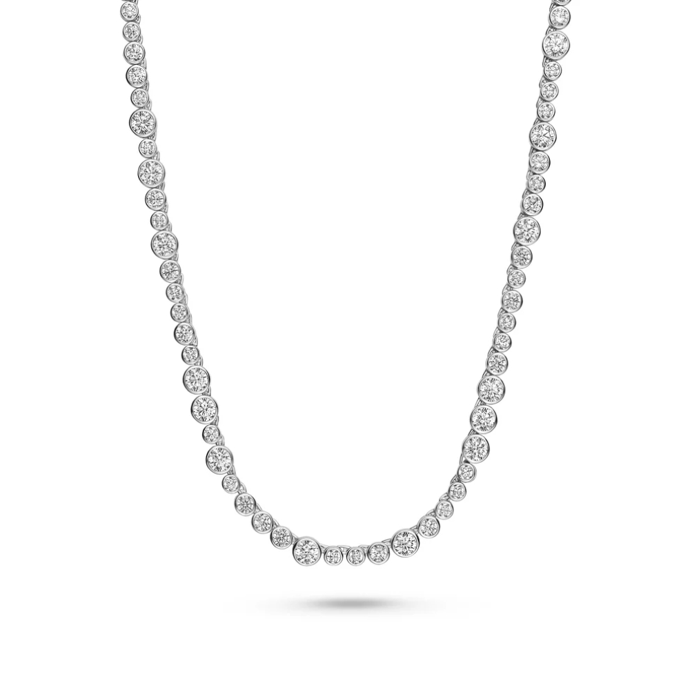 Sif Jakobs - Sardinien Altro Necklace - Halssmykke i sølv med zirkonia Sif Jakobs - Sardinien Altro Necklace - Halssmykke i sølv med zirkonia