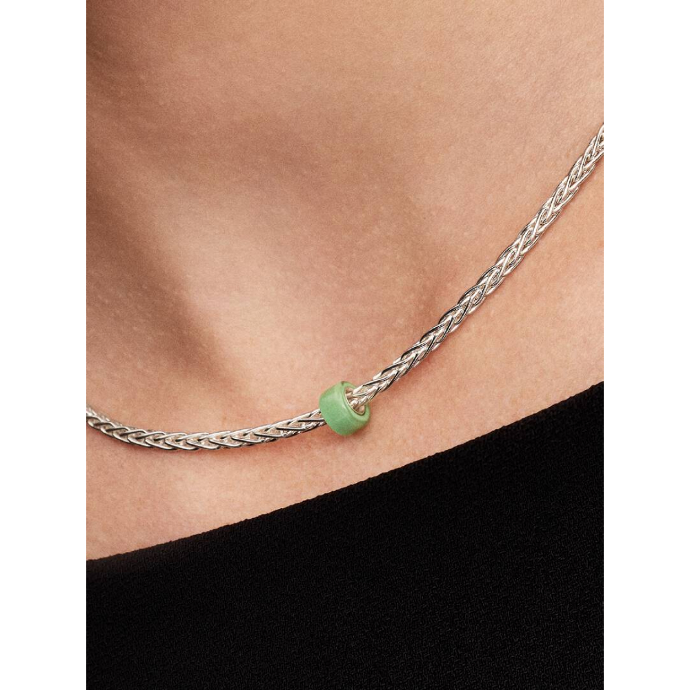 Pandora – Grønn Muranoglass Mini Charm - Bilde 4