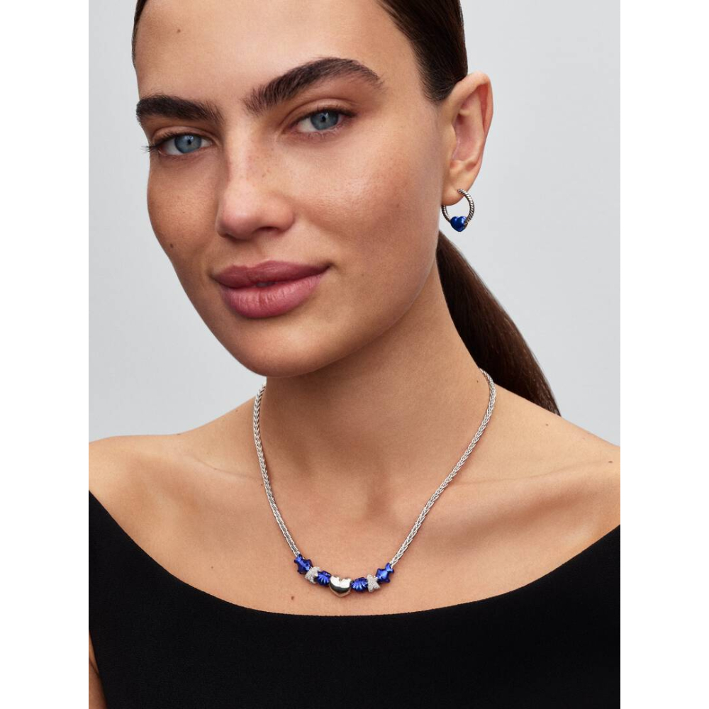 Pandora – Blått Hjerte Mini Charm - Bilde 3