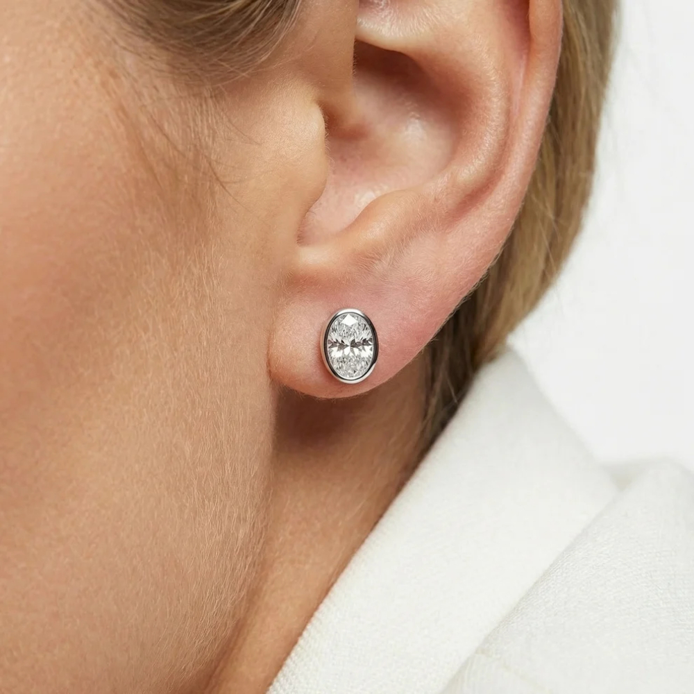 Sif Jakobs - Sardinien Wave Earrings - Ørepynt i sølv med zirkonia Sif Jakobs - Sardinien Wave Earrings - Ørepynt i sølv med zirkonia - Bilde 3