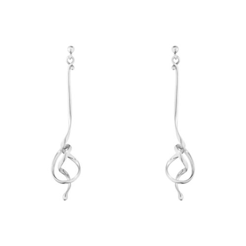 Georg Jensen - Torun øreringer i sølv
